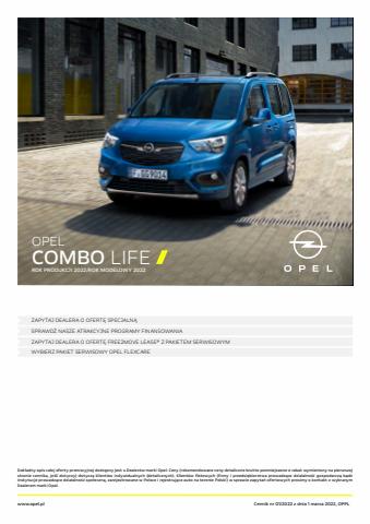 Promocje Samochody, motory i części samochodowe w Nowy Dwór Mazowiecki | Opel - Combo Life de Opel | 11.03.2022 - 15.01.2023