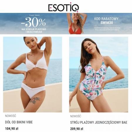 Katalog Esotiq w: Poznań | -30% na Stroje Plażowe i Beachwear | 15.06.2022 - 30.06.2022