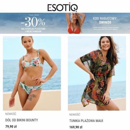 Katalog Esotiq w: Poznań | -30% na Stroje Plażowe i Beachwear | 15.06.2022 - 30.06.2022