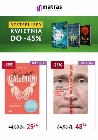 Katalog Matras w: Warszawa | -45% zniżki na najlepiej sprzedające się książki | 26.04.2022 - 11.05.2022