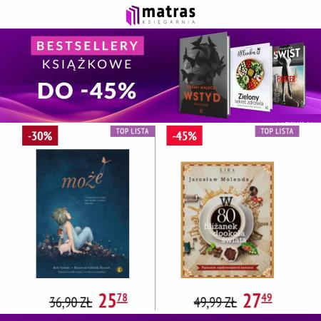 Katalog Matras | Bestsellery książkowe do -45% | 12.05.2022 - 25.05.2022