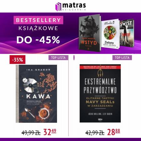 Katalog Matras w: Warszawa | Bestsellery książkowe do -45% | 12.05.2022 - 27.05.2022