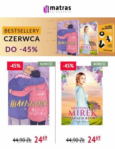 Promocje Książki i artykuły biurowe | czerwcowe bestsellery książki do 45% taniej de Matras | 17.06.2022 - 3.07.2022