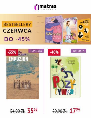 Katalog Matras w: Jelenia Góra | czerwcowe bestsellery książki do 45% taniej | 17.06.2022 - 3.07.2022