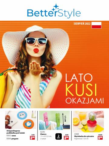 Promocje Perfumy i kosmetyki w Dzierżoniów | Gazetka Sierpień 2022 de Betterware | 1.08.2022 - 31.08.2022