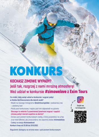 Katalog EXIM Tours w: Dąbrowa Górnicza | Katalog Zima 2022/23 | 1.09.2022 - 28.02.2023