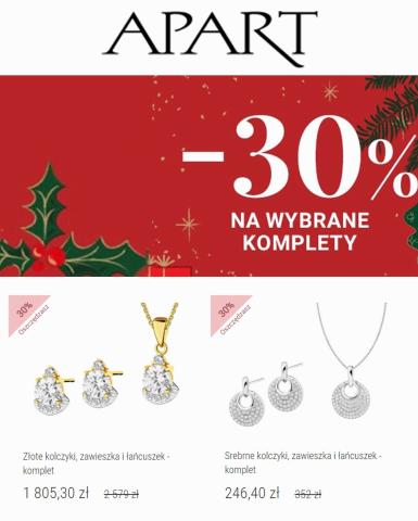 Promocje Marki luksusowe w Wrocław | Komplety biżuterii objęte 30% rabatem. de Apart | 18.11.2022 - 18.12.2022