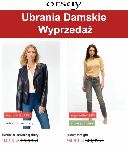 Katalog Orsay w: Poznań | Ubrania Damskie Wyprzedaż | 5.05.2022 - 24.05.2022