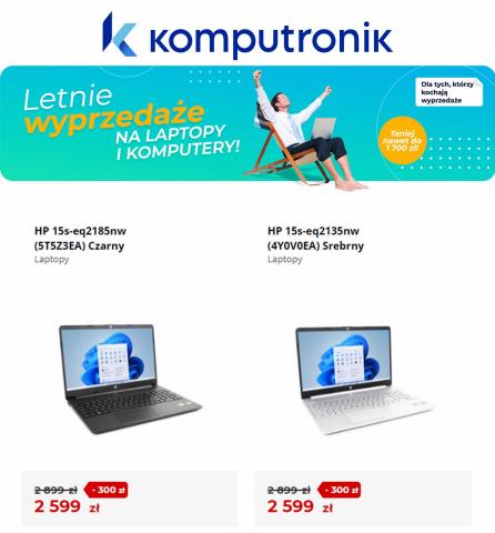Promocje Elektronika i AGD w Krotoszyn | wyprzedaze na laptopy de Komputronik | 9.08.2022 - 21.08.2022