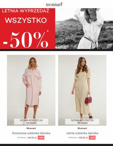 Promocje Ubrania, buty i akcesoria w Warszawa | do 50% zniżki na odzież damską de Monnari | 28.06.2022 - 12.07.2022