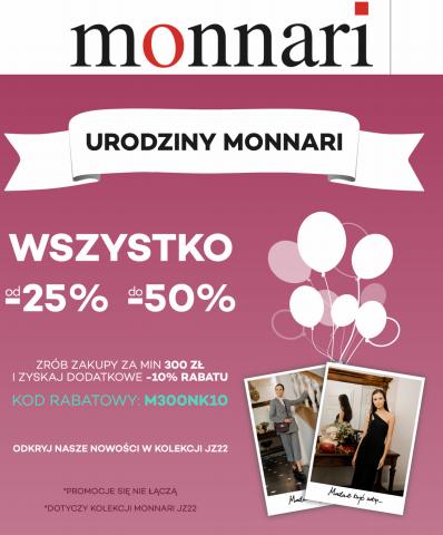 Katalog Monnari w: Rzeszów | Wyprzedaż do -50% | 15.11.2022 - 29.11.2022