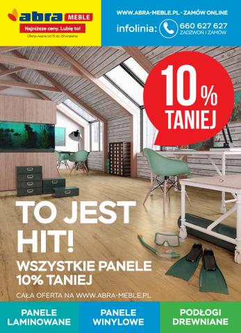Promocje Dom i meble w Poznań | To jest hit! Wszystkie panele 10% taniej de Abra | 16.09.2022 - 29.09.2022