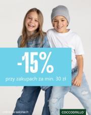 Promocje Dzieci i zabawki w Pruszków | Promocje de Coccodrillo | 15.09.2023 - 24.09.2023