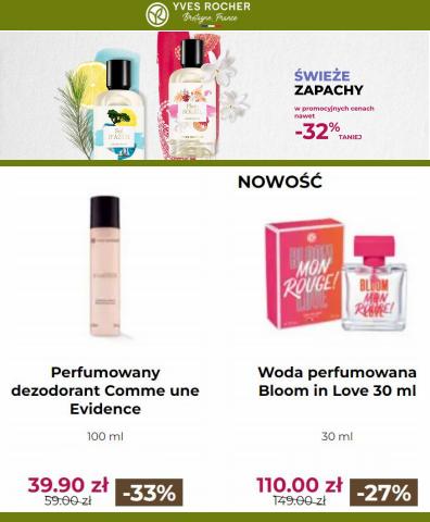 Promocje Perfumy i kosmetyki w Oleśnica | Świeże Zapachy -32% taniej de Yves Rocher | 4.05.2022 - 16.05.2022