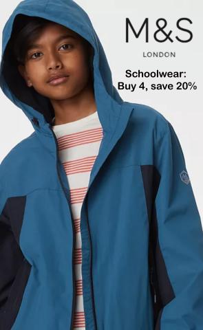 Katalog Marks and Spencer | Schoolwear: Buy 4, save 20% | 19.09.2023 - 3.10.2023
