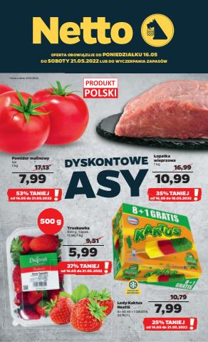 Promocje Supermarkety | Gazetka Netto de Netto | 15.05.2022 - 21.05.2022