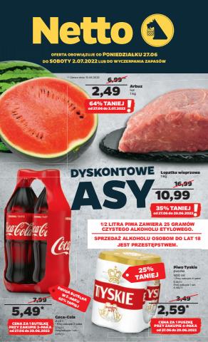Promocje Supermarkety w Wrocław | Gazetka Netto de Netto | 26.06.2022 - 2.07.2022