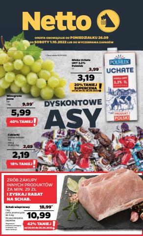 Promocje Supermarkety w Dzierżoniów | Gazetka Netto de Netto | 25.09.2022 - 1.10.2022