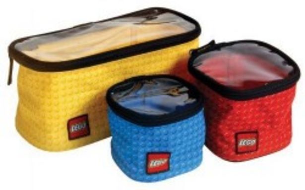 Lego zestaw organizerów (żółty, czerwony, niebieski) za 66 zł
