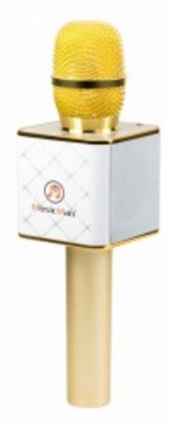 Technaxx MusicMan Karaoke Microphone BT-X31 gold-white za 129,99 zł
