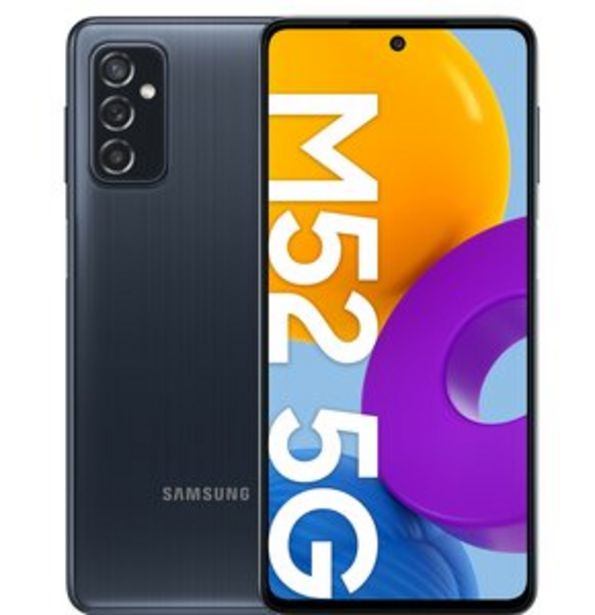 Smartfon SAMSUNG Galaxy M52 6/128GB 5G 6.7" 120Hz Czarny SM-M526 za 1499 zł