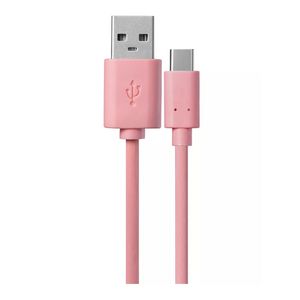 Kabel USB/USB-C 1M różowy za 10 zł w Agata Meble