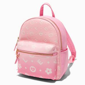 Pink Status Icons Medium Backpack za 125,94 zł w Claire's