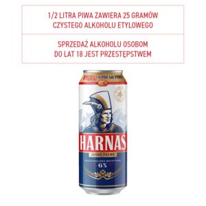 Piwo Harnaś za 2,49 zł w Aldi