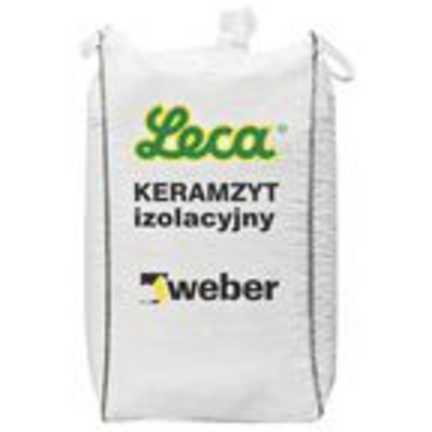 Keramzyt izolacyjny LECA 2 m3 WEBER za 750 zł