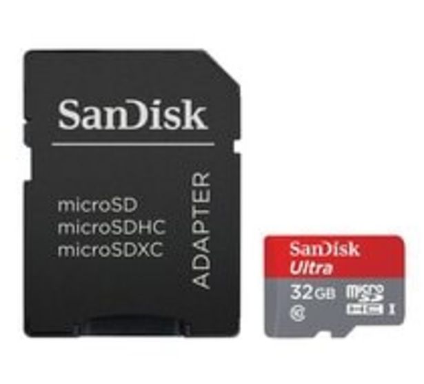 Karta pamięci SANDISK Ultra 32 GB microSDHC UHS-I Memory Zone + adapter za 5990 zł