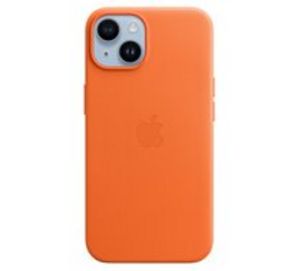 Skórzane etui z MagSafe APPLE do iPhone 14 Pomarańczowy MPP83ZM/A za 215 zł w Media Markt