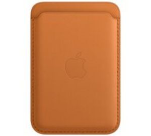 Skórzany portfel APPLE z MagSafe do iPhone’a Złocisty brąz MM0Q3ZM/A za 215 zł w Media Markt