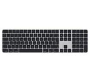 Klawiatura bezprzewodowa APPLE Magic Keyboard z Touch ID i polem numerycznym dla modeli Maca z czipem Apple - angielski (międzynarodowy) - czarne klawisze MMMR3Z/A za 664 zł w Media Markt