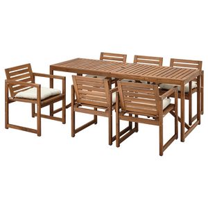 Stół+6 krzeseł z podłok., na zew. za 2752,94 zł w IKEA
