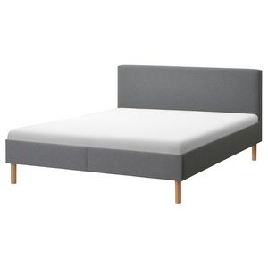 Tapicerowana rama łóżka za 1499 zł w IKEA