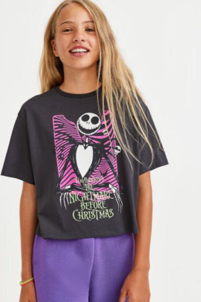 T-shirt oversize z nadrukiem za 22,99 zł w H&M