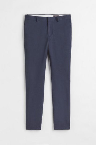 Spodnie garniturowe Skinny Fit za 129,99 zł w H&M