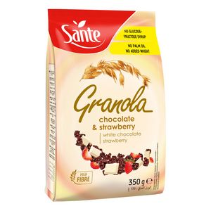 Sante Granola biała czekolada z truskawką 350g za 6,99 zł w Torimpex