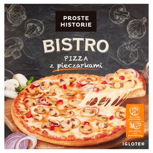 Proste Historie Bistro Pizza z pieczarkami 415 g za 8,49 zł w Torimpex