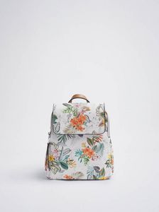 Plecak W Kwiaty Wzór, Pomaranczowy za 139,99 zł w Parfois