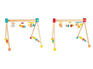 Playtive Drewniany stojak z zabawkami dla niemowląt, 1 sztuka za 119 zł w Lidl