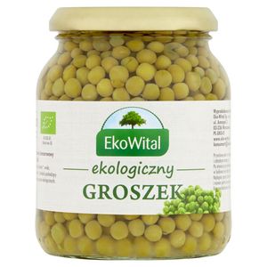 Groszek zielony EkoWital w zalewie BIO 350g/230g za 5,79 zł w Polomarket