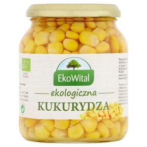 Kukurydza EkoWital w zal. BIO 340g/230g za 7,99 zł w Polomarket