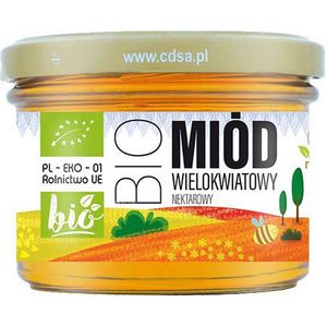 Miód nektarowy wielokwiatowy BIO 220g za 9,7 zł w Polomarket