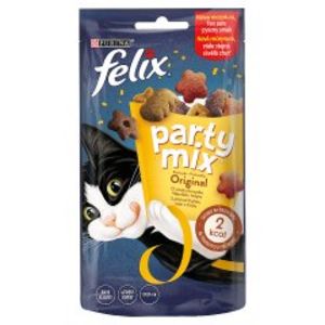 Felix Party Mix Przekąski o smaku kurczaka wątróbki i indyka 60 g za 8,99 zł w Spar