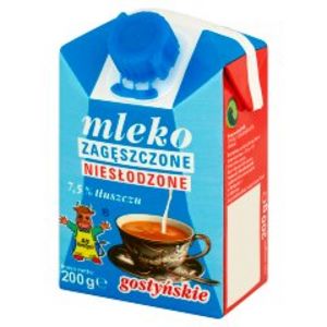 SM Gostyń Mleko gostyńskie zagęszczone niesłodzone 7,5% tłuszczu 200 g za 2,99 zł w Spar
