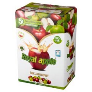 Royal apple Sok jabłkowy 5 l za 22,49 zł w Spar