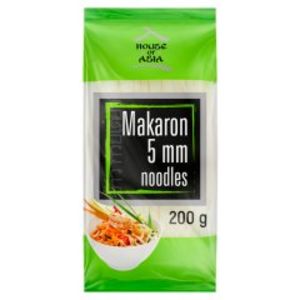 House of Asia Bezglutenowy makaron ryżowy 5 mm 200 g za 6,69 zł w Spar