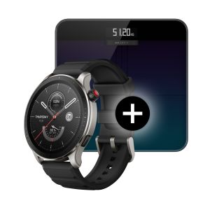Smartwatch Amazfit GTR 4 Black + Waga Smart Scale za 1199 zł w Rebel Electro