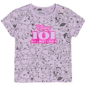 Cool Club, T-shirt dziewczęcy, fioletowy, 101 Dalmatyńczyków za 25 zł w Smyk